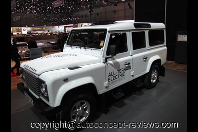 Land Rover Defender Electric Experimental Vehicle